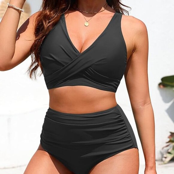 ❤️❤️❤️❤️Two Piece Swimsuit-Womens Bikini Set Tummy Control❤️❤️❤️❤️❤️❤️❤️❤️❤️❤️❤️ - Picture 4 of 8